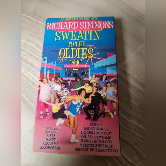 Richard Simmons Sweatin' to the Oldies Vol. 2‎ VHS - Picture 1 of 3